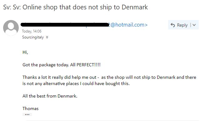 Proxy Shipper Italy 552 Proxy Shipper Italy 552